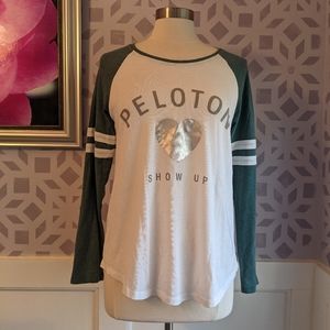 Peloton Show Up Long Sleeve Tee
